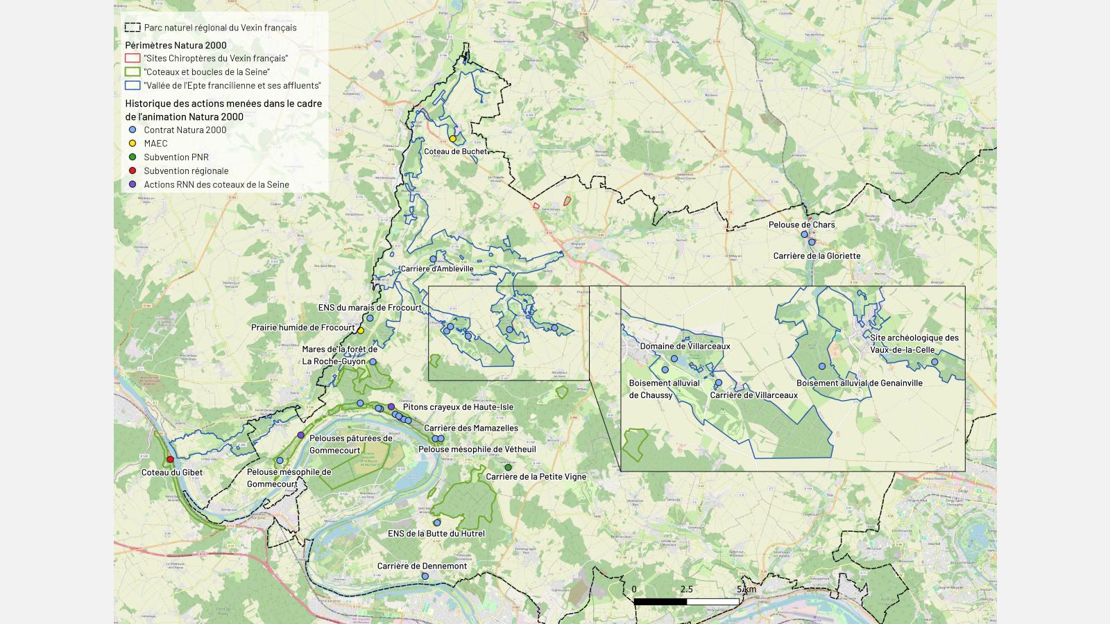 Bilan des actions Natura 2000